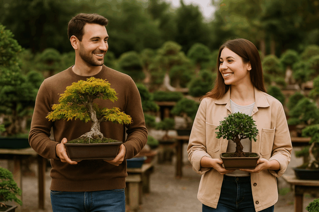 Acquisto del primo bonsai: consigli per una scelta consapevole.
