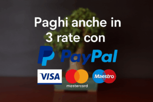 Acquista il tuo bonsai online: pagamenti sicuri con carta, PayPal o 3 rate senza interessi